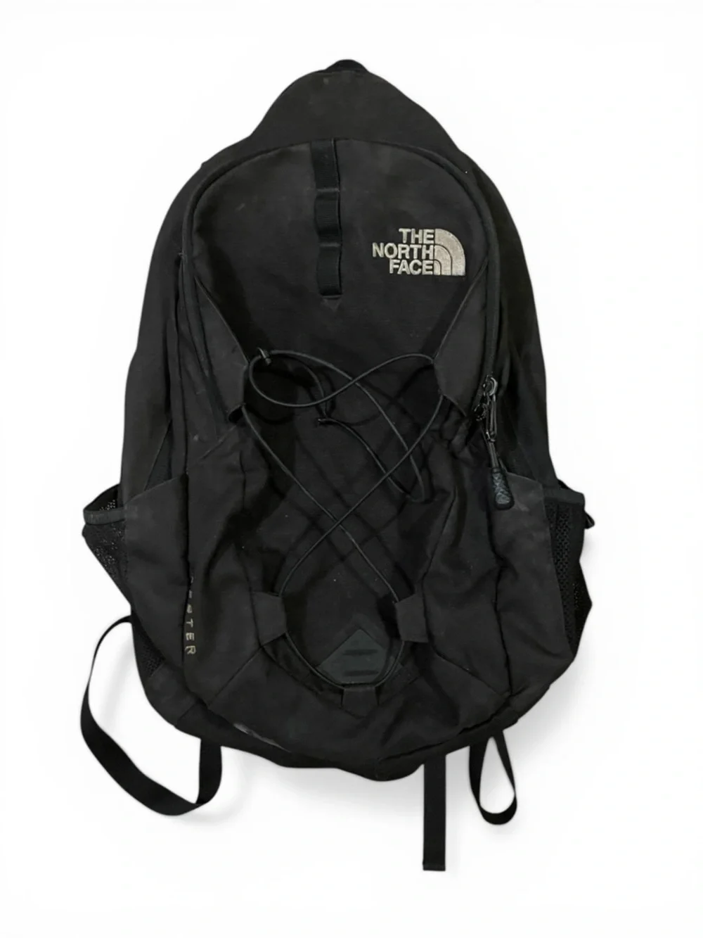 The North Face Jester Backpack Black Laptop Bag School Hiking Commuter Gorpcore